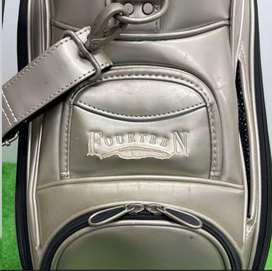 Fourteen フォーティーン　ゴルフバッグ　キャディバッグ　9インチ　中古品