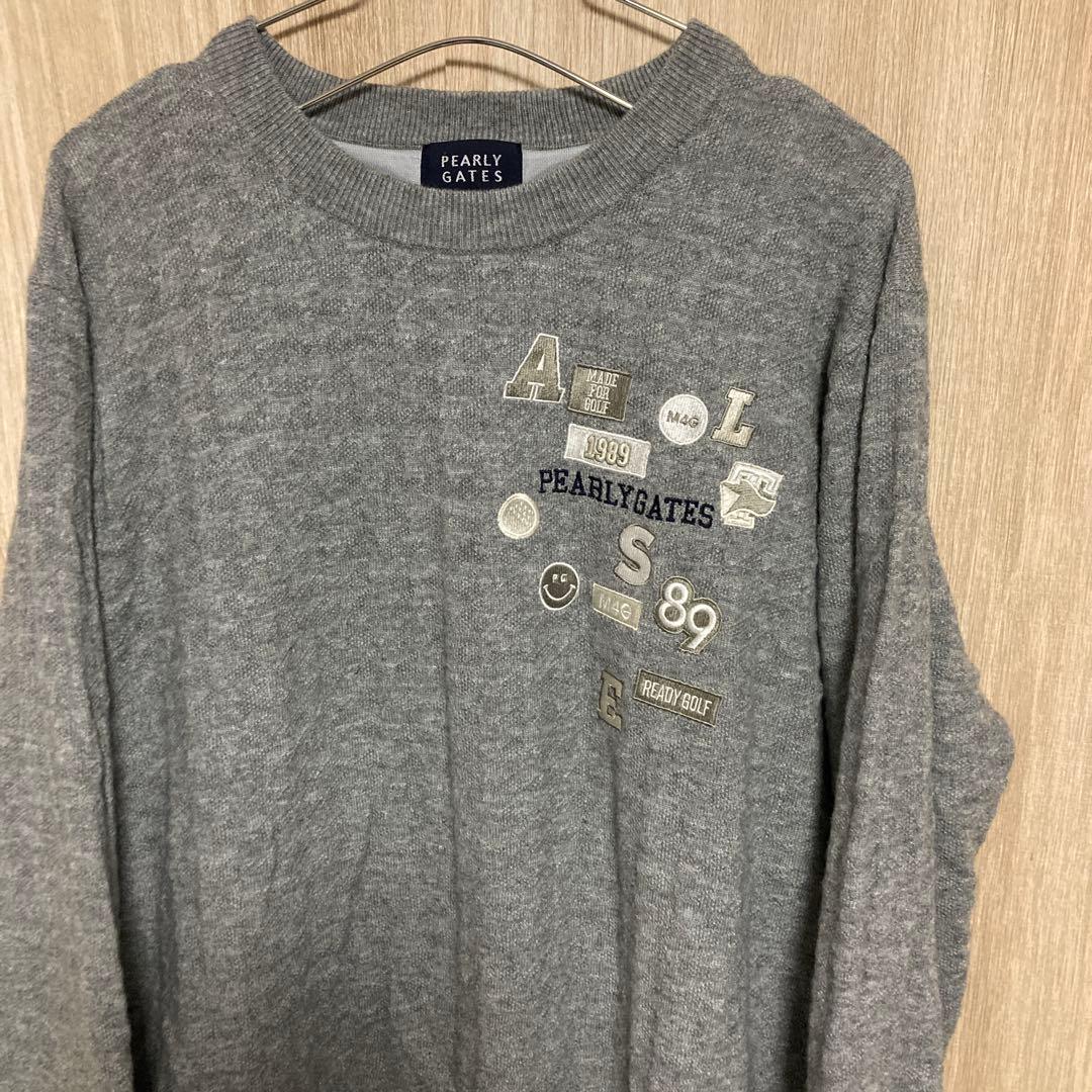 michi 　PEARLY GATES パーリーゲイツ 防寒防風ニット