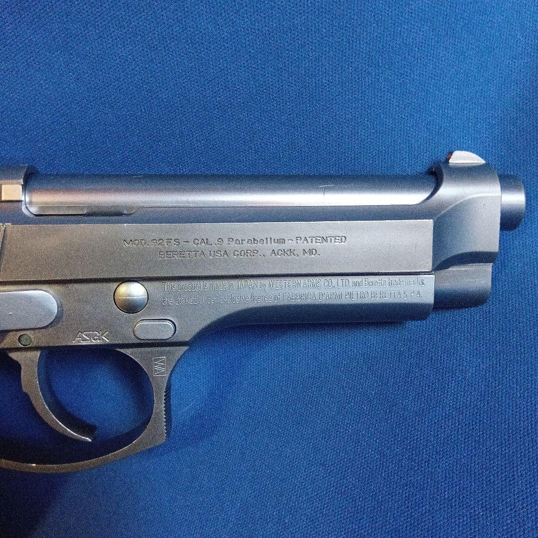 ま*様 WA ベレッタ M92FS ブローバック ウエスタンアームズ BB シル