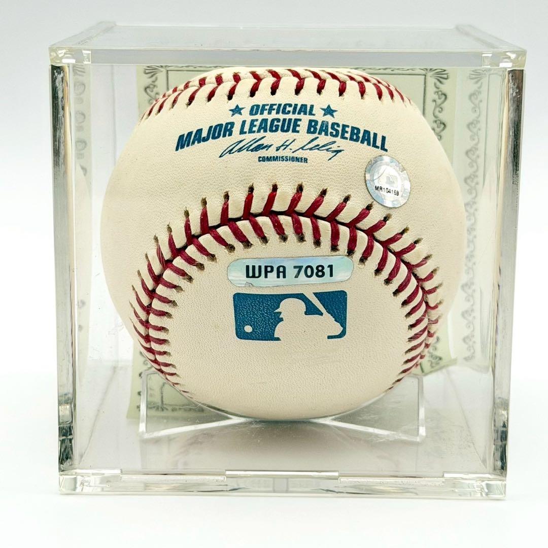 【希少】MLB公式 Nolan Ryan 直筆サインボール ケース付 113-5