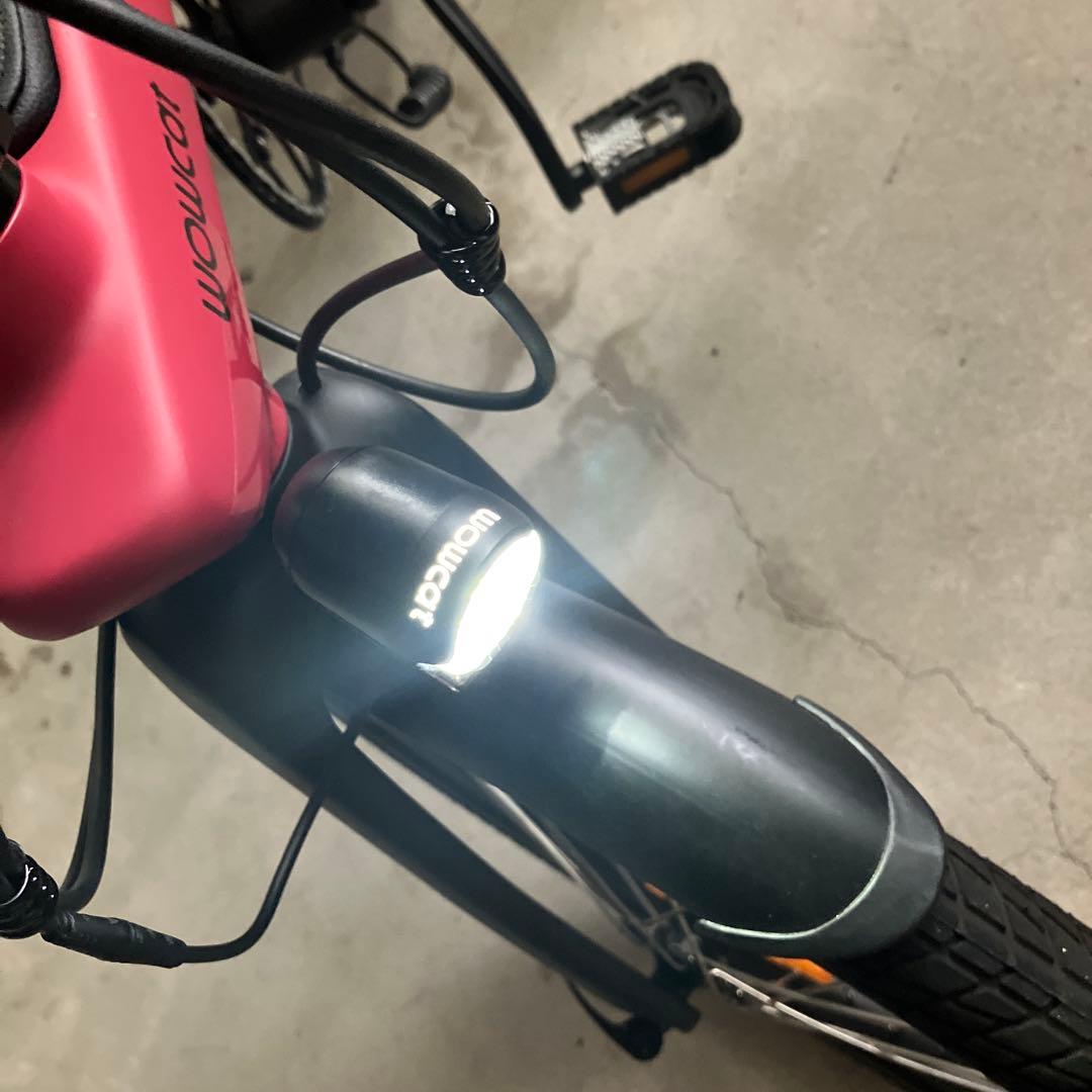 訳有 折りたたみ電動アシスト自転車 Wowcat C1 カーボン年末大特価