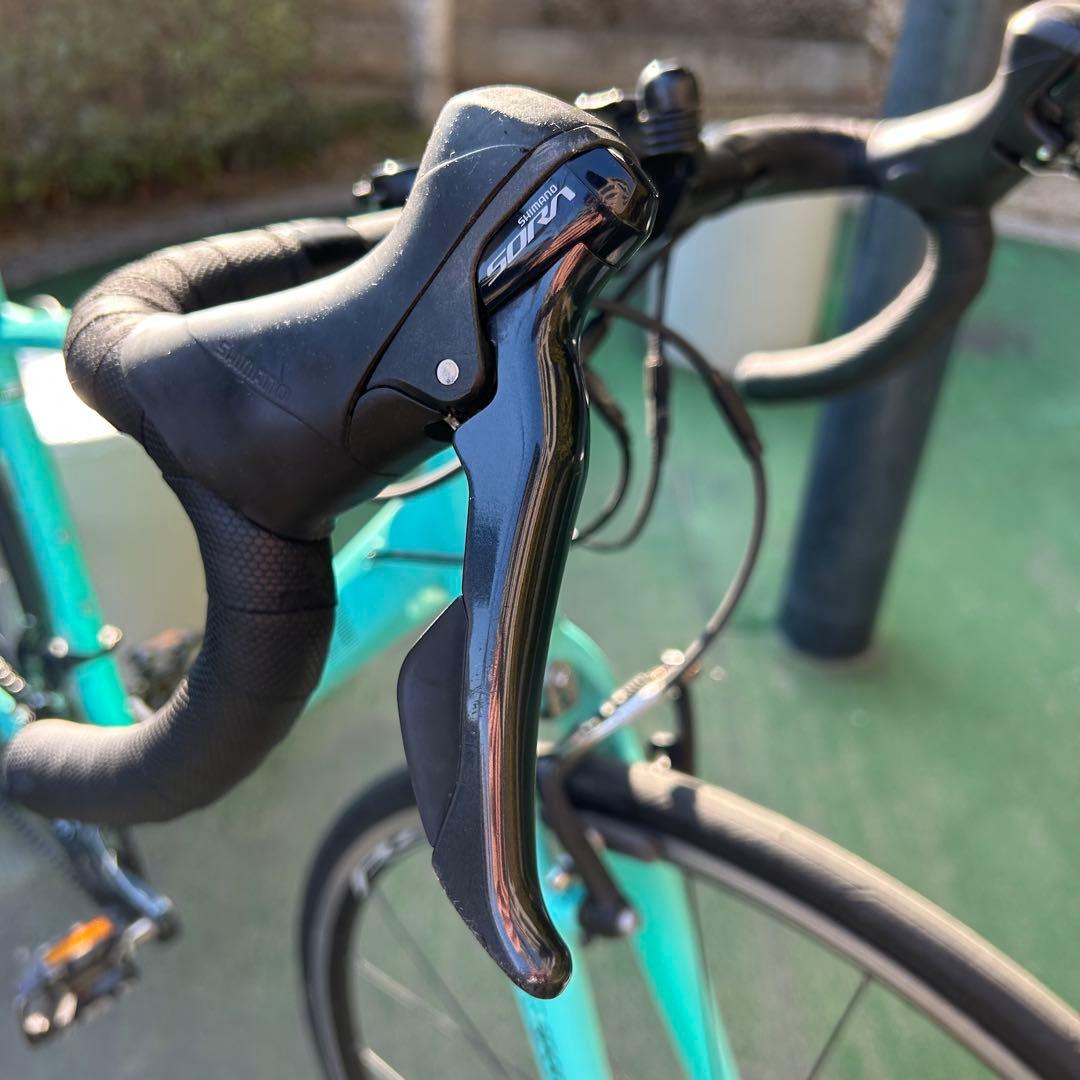 Bianchi魔改造c-sport1(ほぼロードバイク)