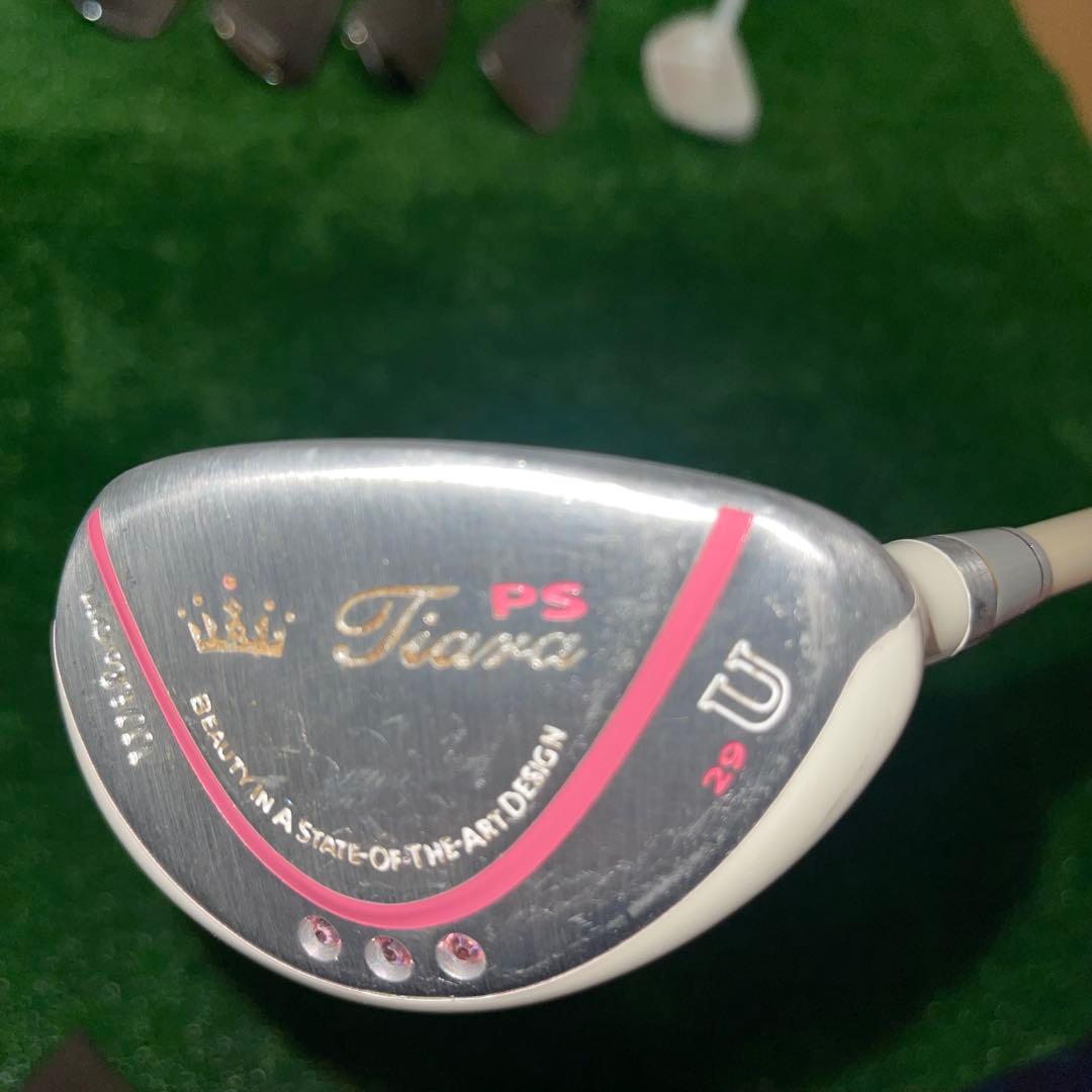 ウィルソン Tiara PS ハーフセット 8本 レディース セット
