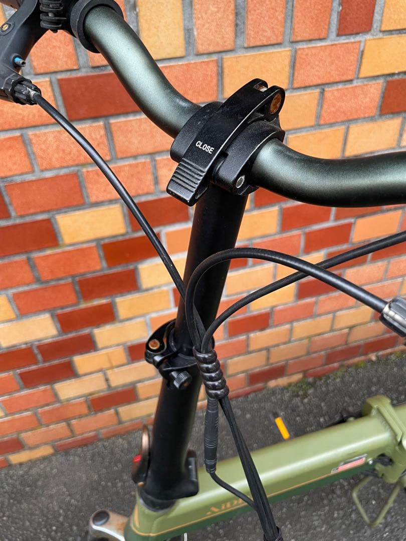 AiDDE 折畳み電動アシスト自転車 14インチ/後輪パンク/送料込