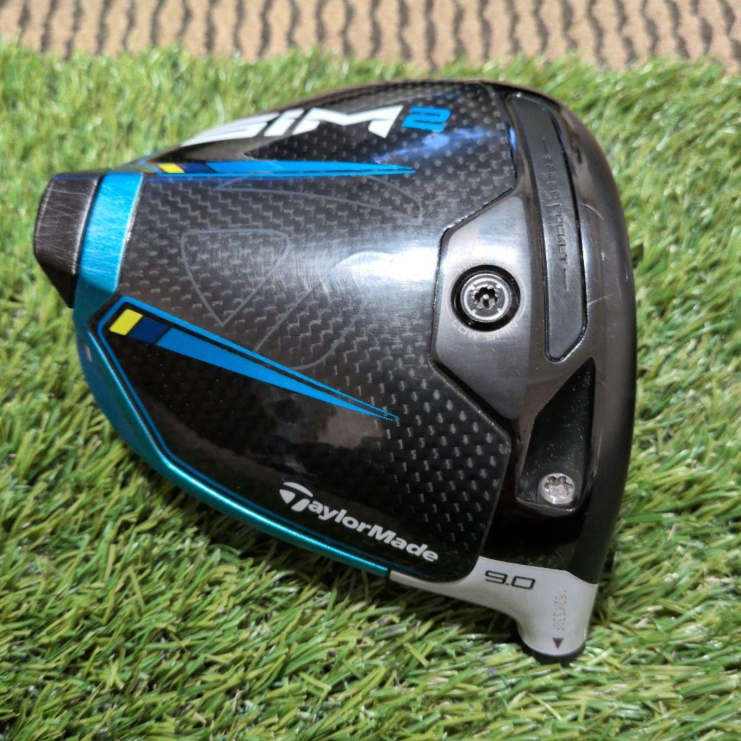 TaylorMade SIM2 ドライバー 9.0°　ヘッド＆ヘッドカバー