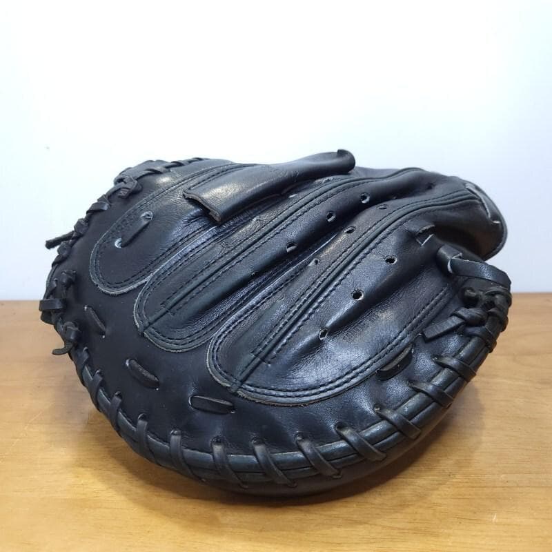 ZETT 日本製 プロステイタス 旧ラベル キャッチャーミット 軟式グローブ