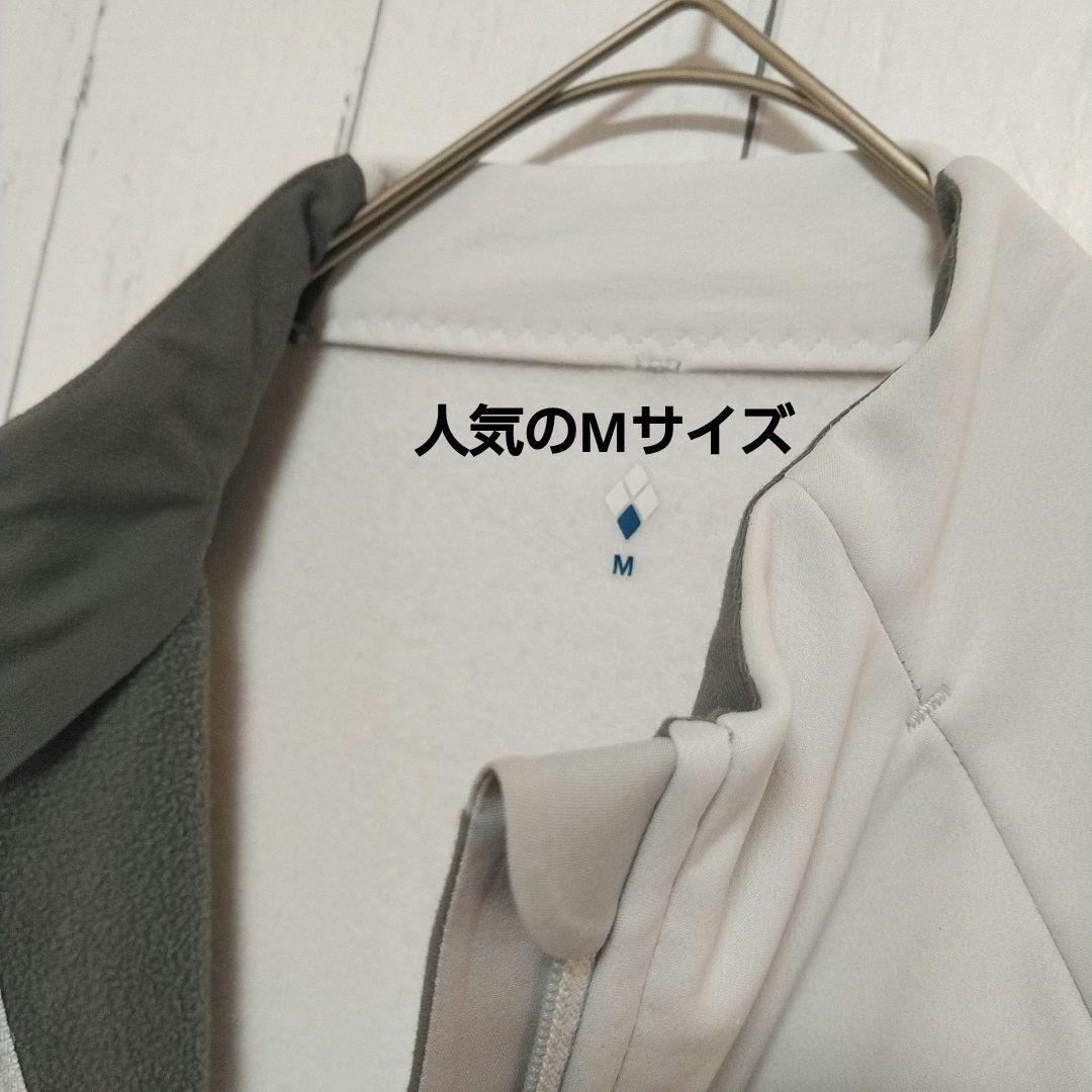 美品　モンベル　クリマバリア　サイクルジャケット　防寒　冬季　裏起毛　自転車　Ｍ