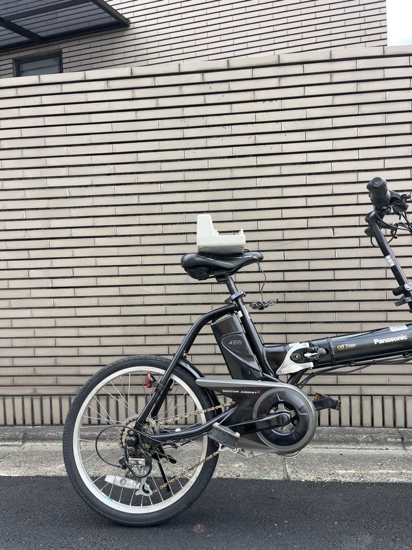 Panasonic off time折りたたみ自転車8.9ah