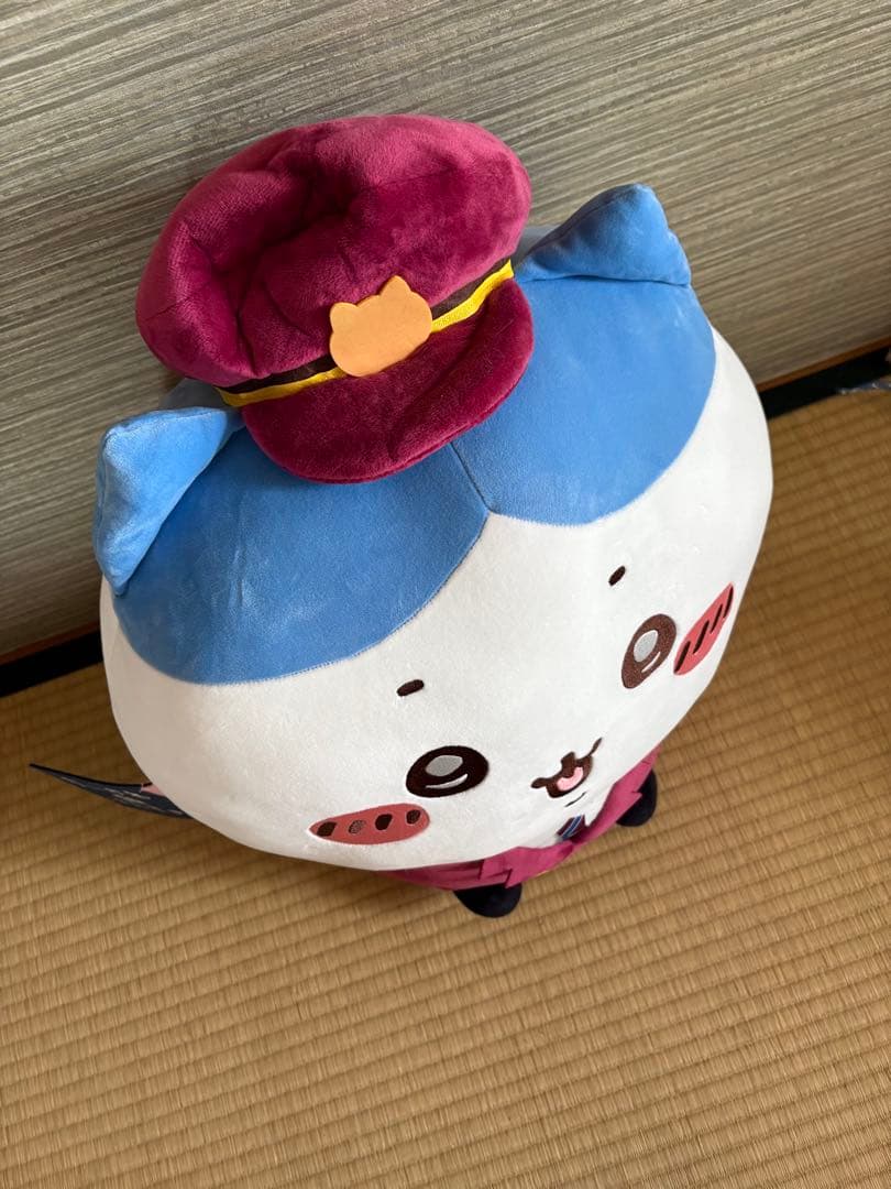 ちいかわ×阪急電車　ハチワレ　BIGぬいぐるみ