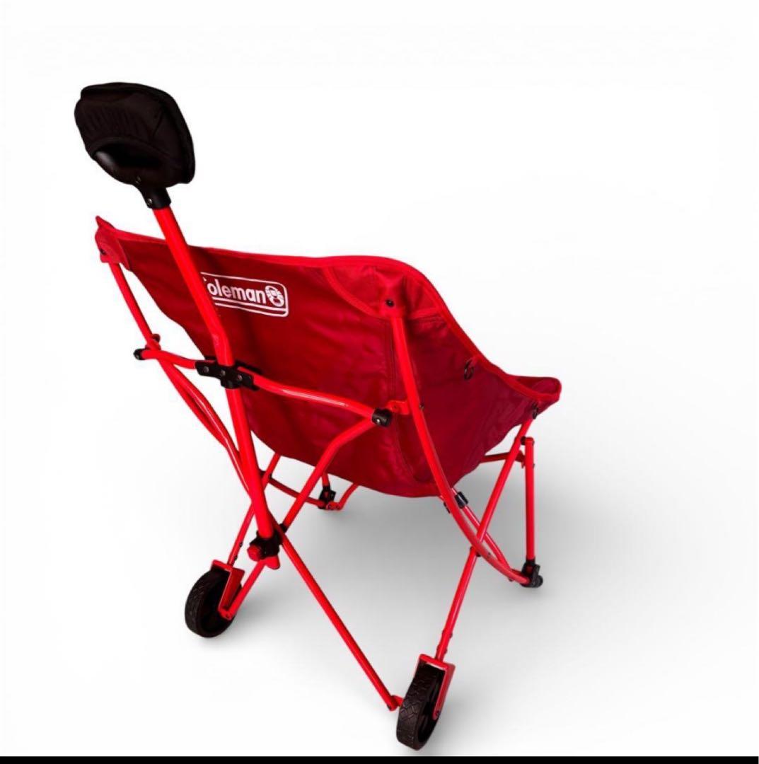 Coleman アウトドアチェア レッド