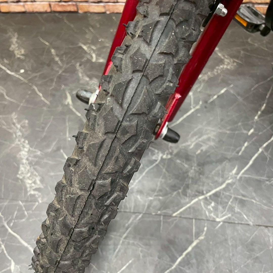 【118】子供用自転車 子供車 Jeep レッド 18インチ シングル