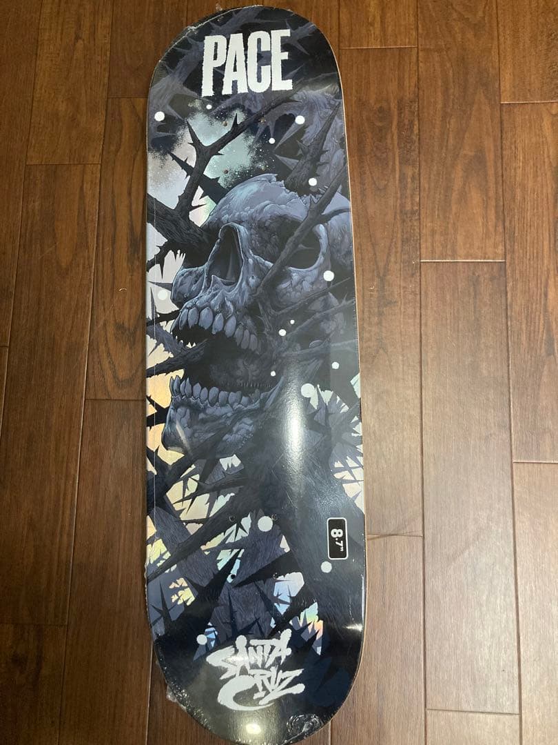 SANTA CRUZ 8.7 インチ DeathTrap silver foil