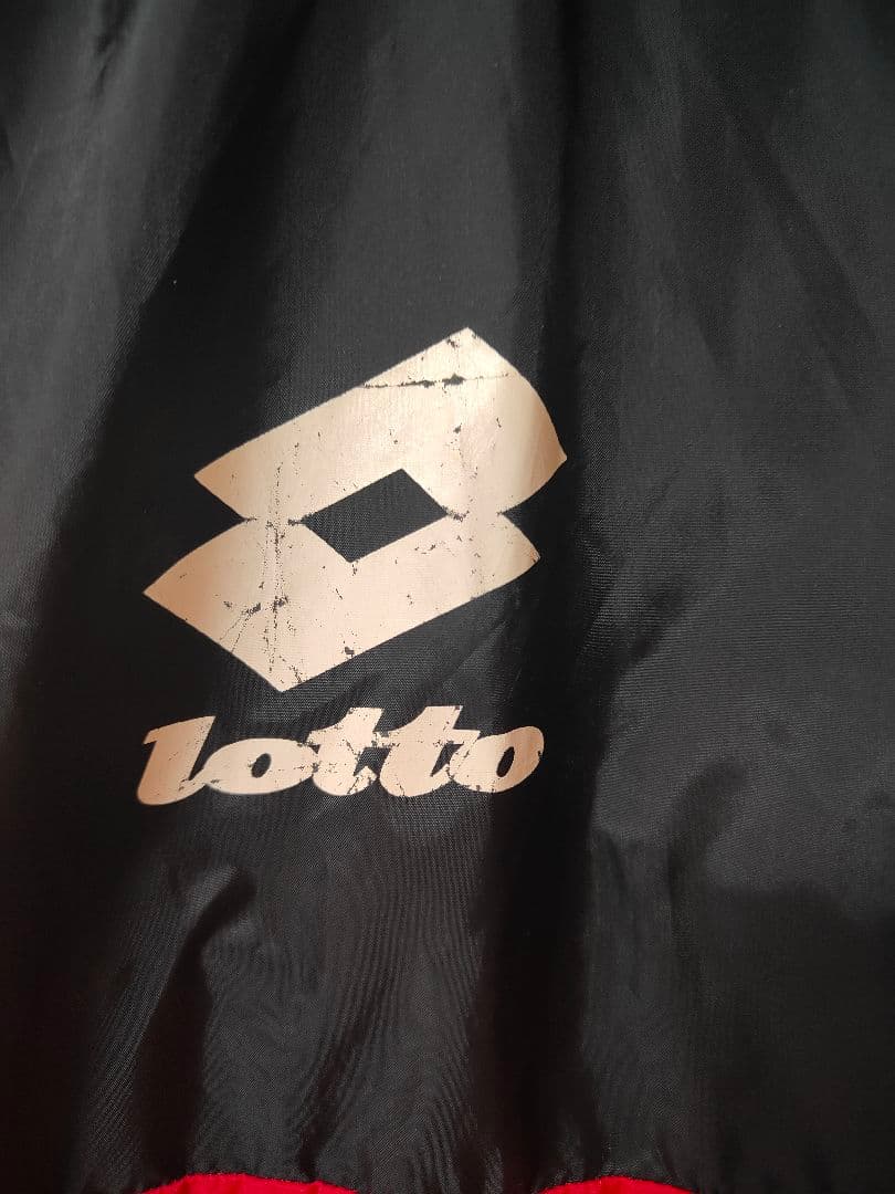 90s ACミラン Lotto Motta ウインドブレーカービンテージ L