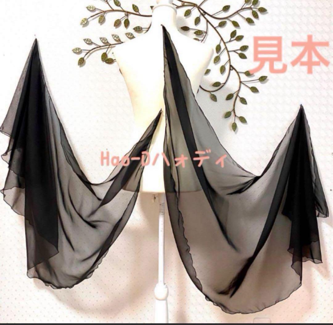 新品★フロート★ウィング★赤白グラデーション★社交ダンス