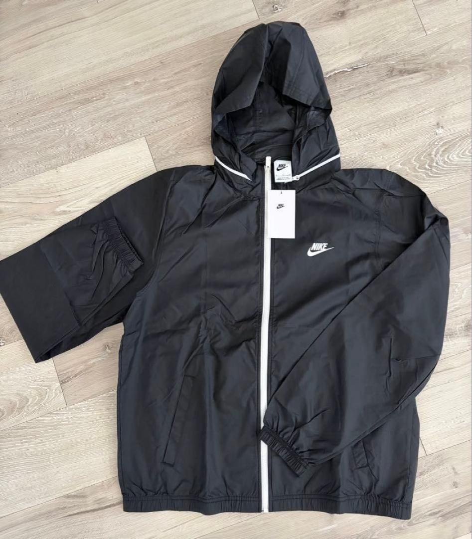 【新品】NIKE ウーブン トラックスーツ セットアップ L ブラック