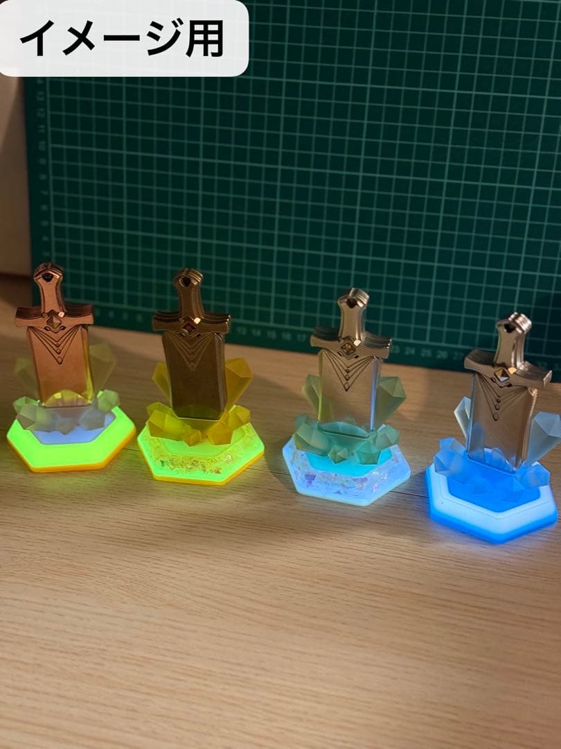 聖剣　洋白(白銅)製 フィジェットトイ　EDC fidget toys