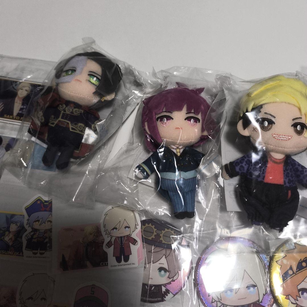A3! セガラッキーくじ ぬいぐるみ　マスコット　アクリルスタンド　缶バッジ