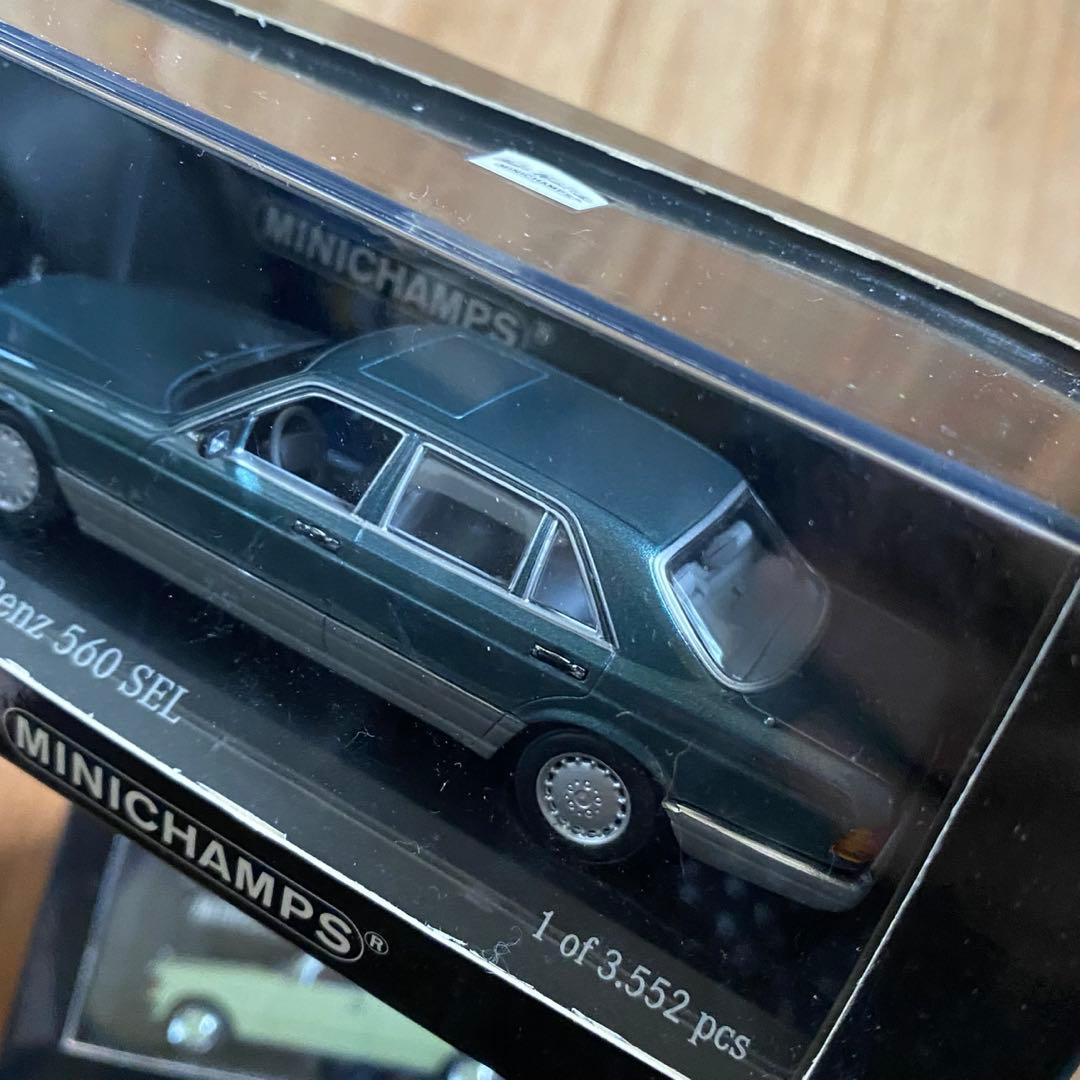 ミニチャンプス MINICHAMPS 1/43 ミニカー メルセデスベンツ
