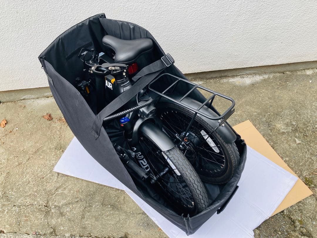 【収納ケース付】EENOUR 電動自転車 C2 折り畳み式 20インチ