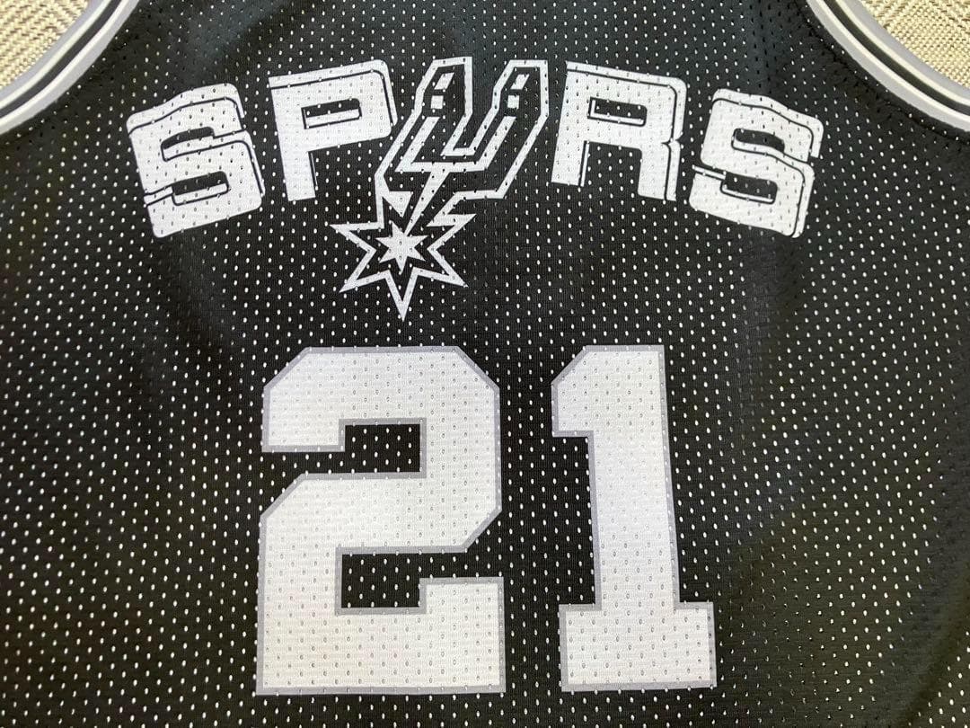 ★未使用 ティム・ダンカン　NBA　SPURS スパーズ　ユニフォーム　シャツ