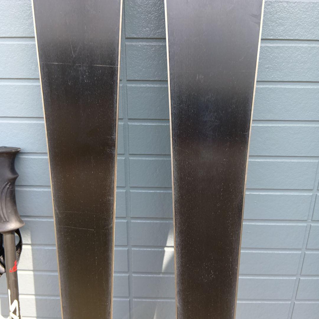 Fischer Viron スキー板 160cm 　Atomicケース　ストック