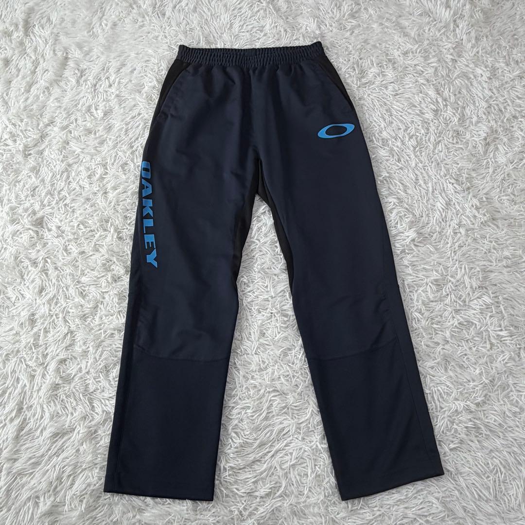 美品　OAKLEY オークリー　ジャージ　上下セット　ネイビー　ブルー