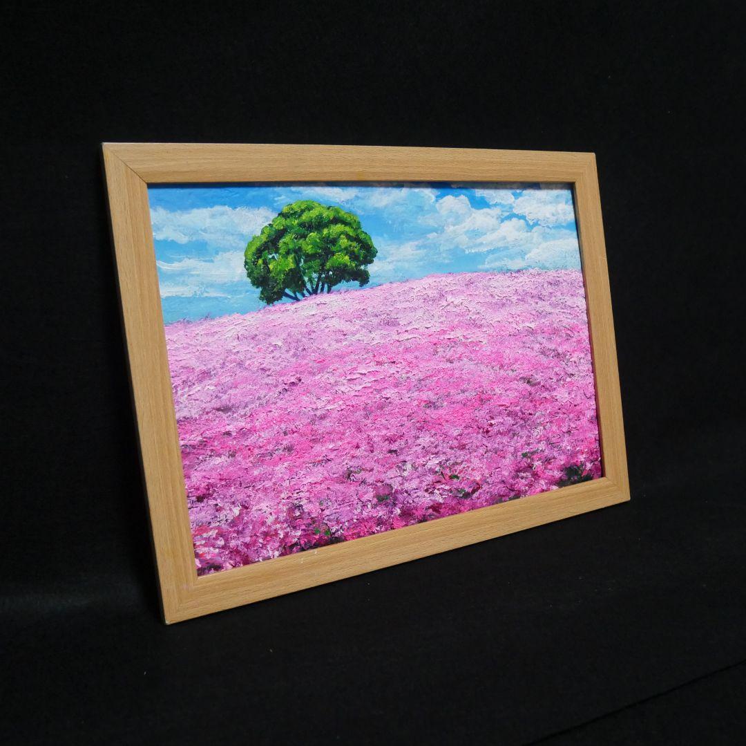 油絵 油彩 油彩画 絵 絵画【桃色吐息】