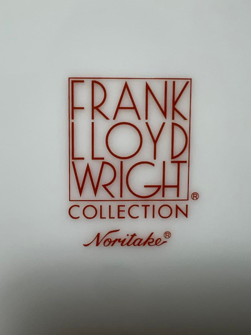 Frank Lloyd Wright ノリタケ 皿 プレート 食器 モダン 2