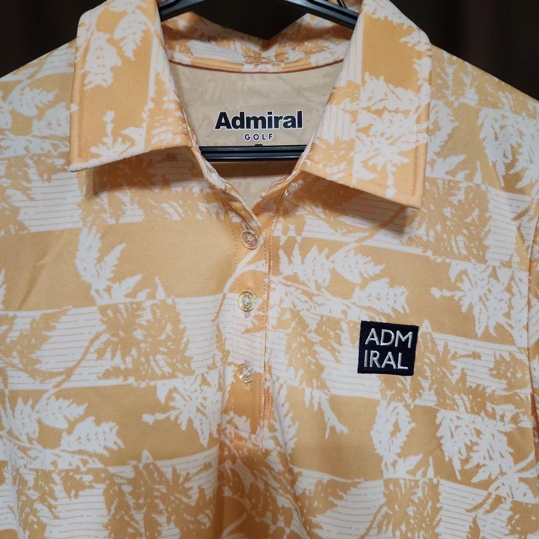 アドミラルゴルフ(ADMIRAL GOLF) リーフジャガード シャツ