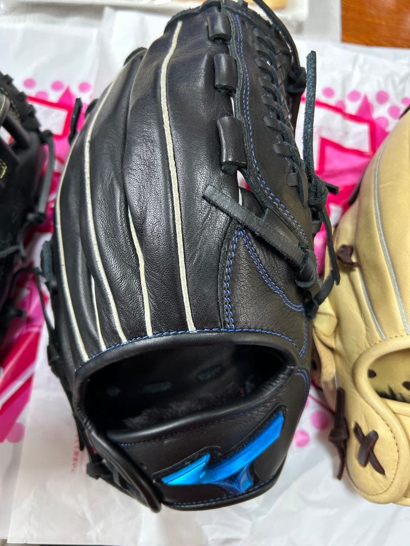 ミズノグローブ　ほぼ新品３点セット　まとめ売り　※朝の９時までセール