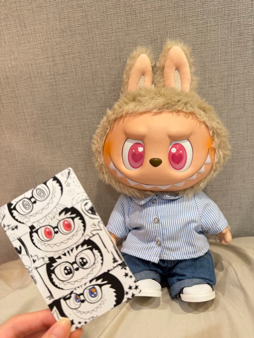 POPMART LABUBU FLIP WITH ME 40cm 正規品 ラブブ