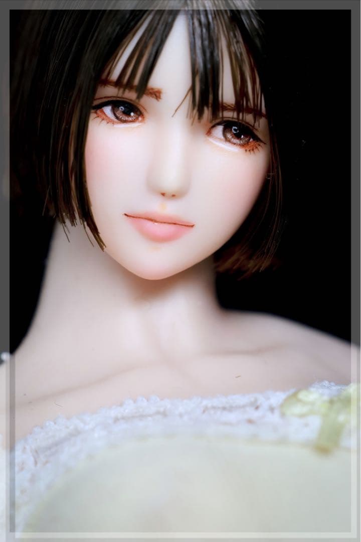 ♪♪ 1/6 　ドール カスタムドールヘッド　1738　栞瑠(しえる)　♪♪
