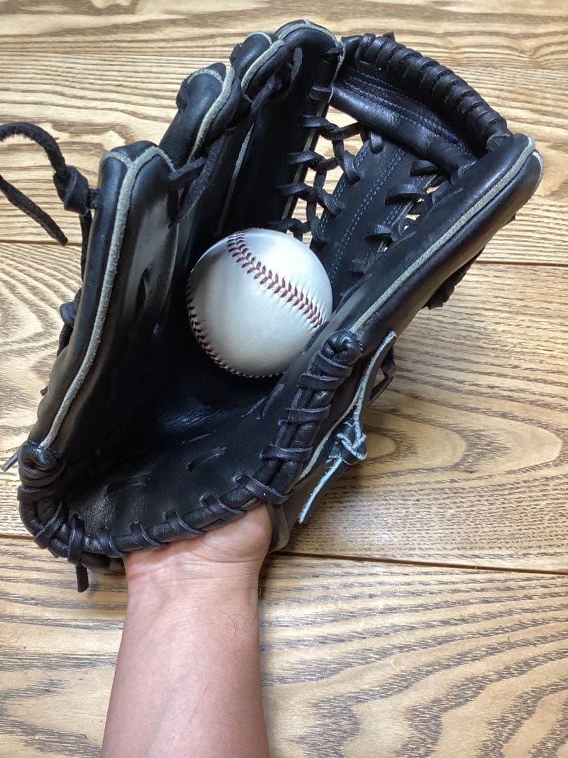 【レア】硬式 野球 グローブ 左 リーグスター 投手用 外野手用 高校野球 中学