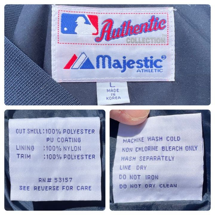 Majestic 90s~00s MLB S.マリナーズ 古着 プルジャケット
