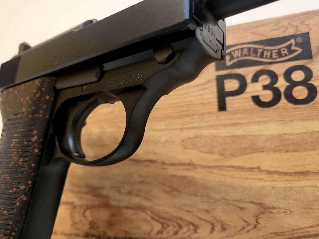 マルゼン ワルサーP38 ブローバック (ac41) ブラック