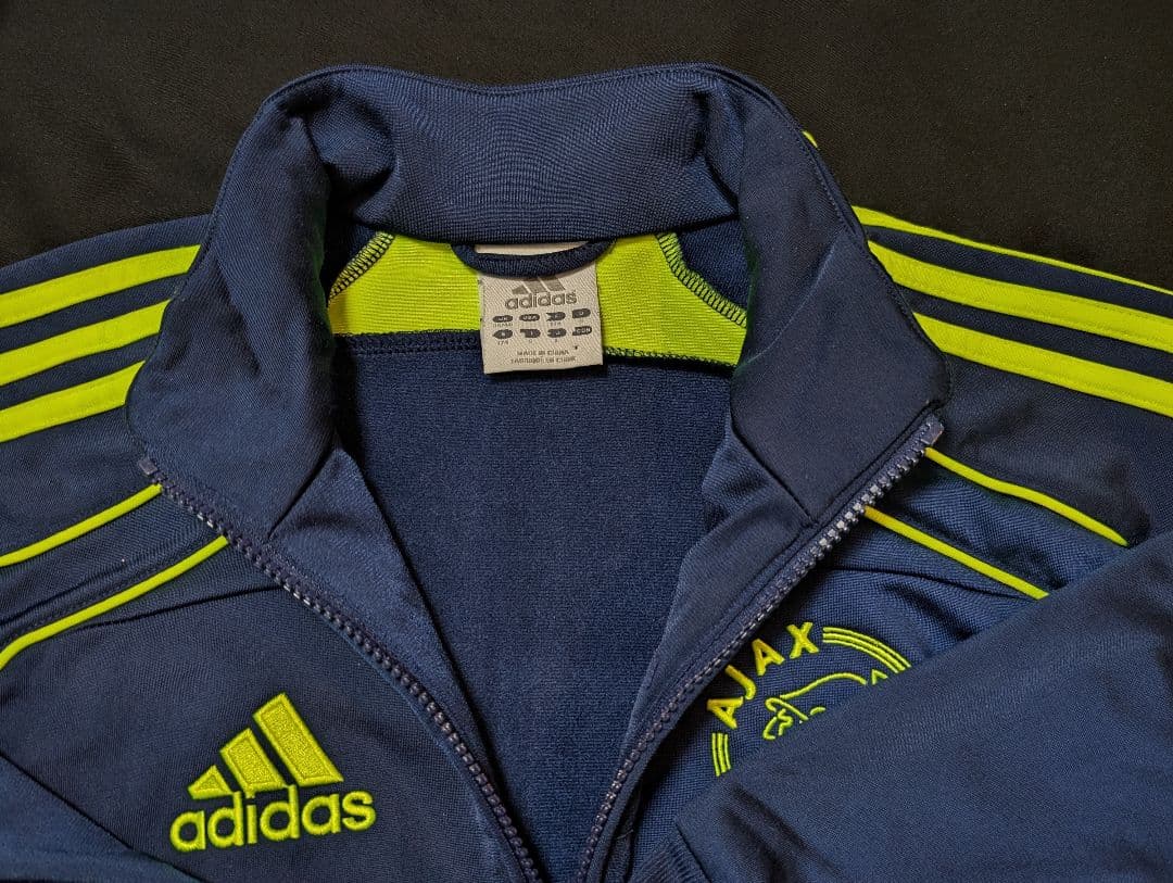 adidas アヤックス アムステルダム トラックジャケット 刺繍ロゴ