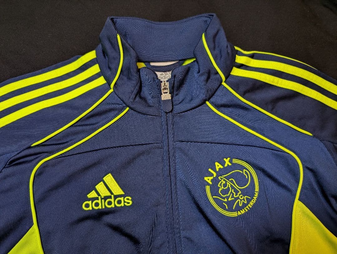adidas アヤックス アムステルダム トラックジャケット 刺繍ロゴ