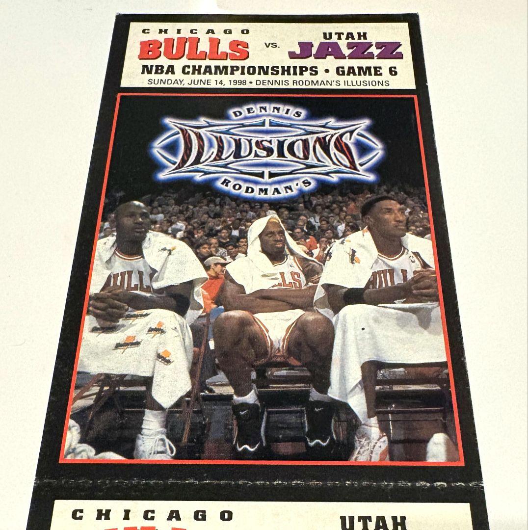 Dennis Rodman Illusions NBAファイナルチケット