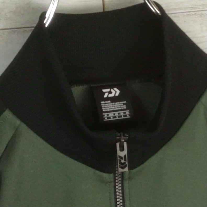Daiwa フィッシングジャケット トラックジャケット　ジャージ M グリーン系