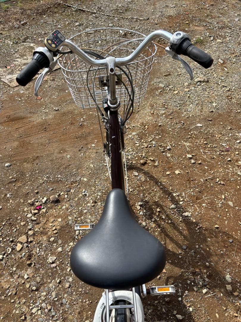 電動アシスト自転車 。 充電器、バッテリー1個付きです。引き取り限定お買得品