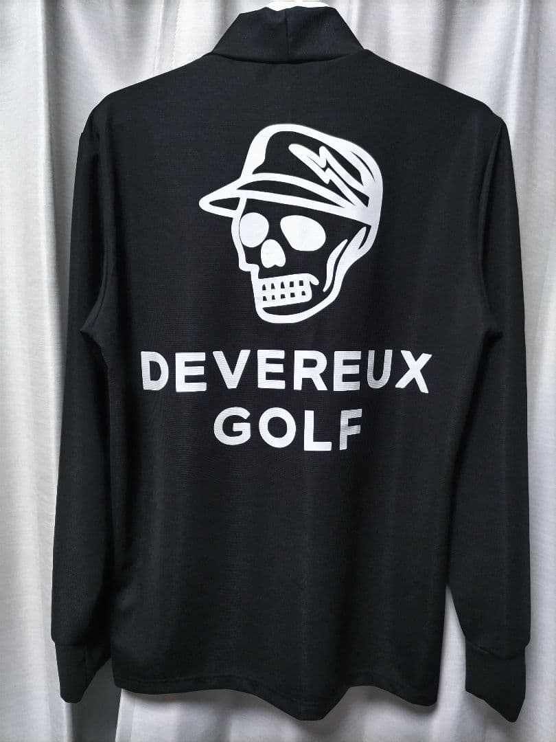 美品　DEVEREUX GOLF　モックネック　黒