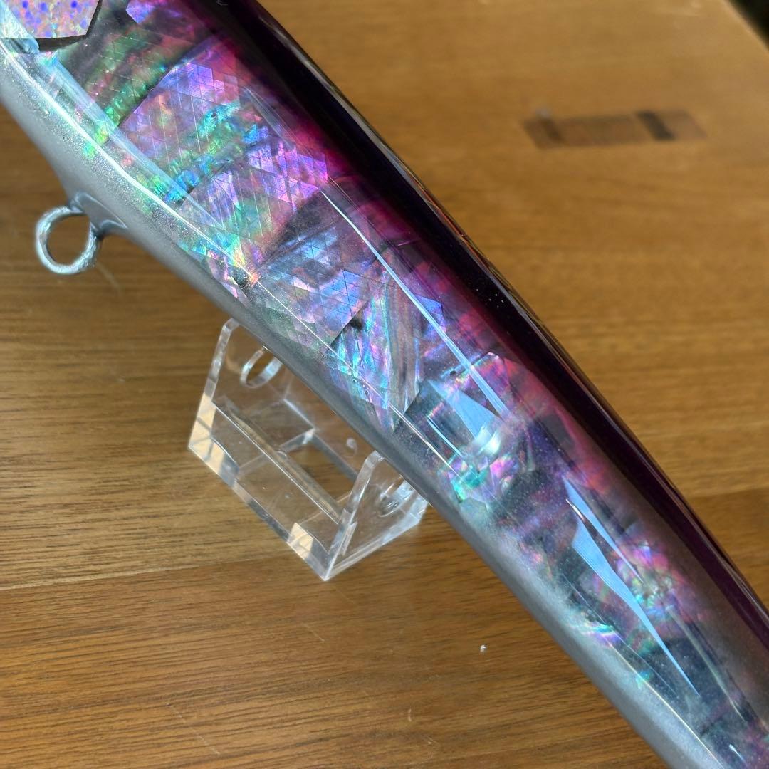 ヒラマサ ダイビングペンシル ハンドメイド Atom190f シェル ②