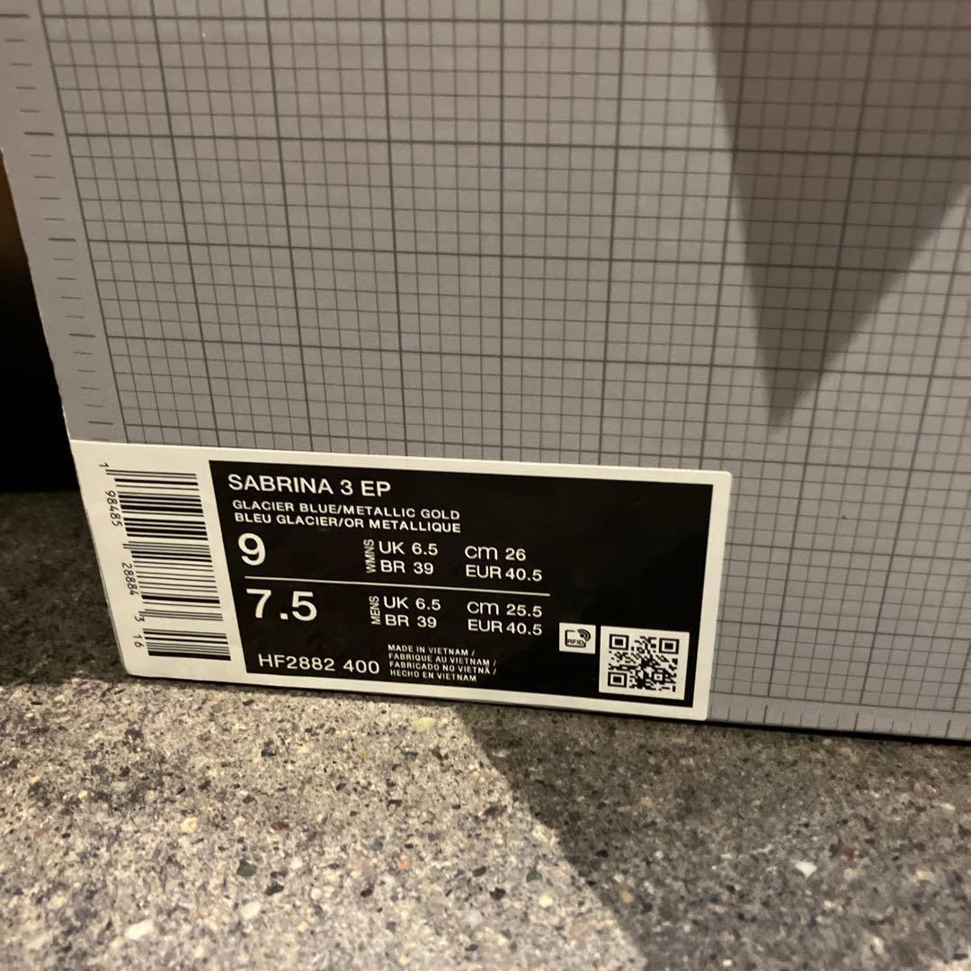 NIKE サブリナ3 26cm Blueprint