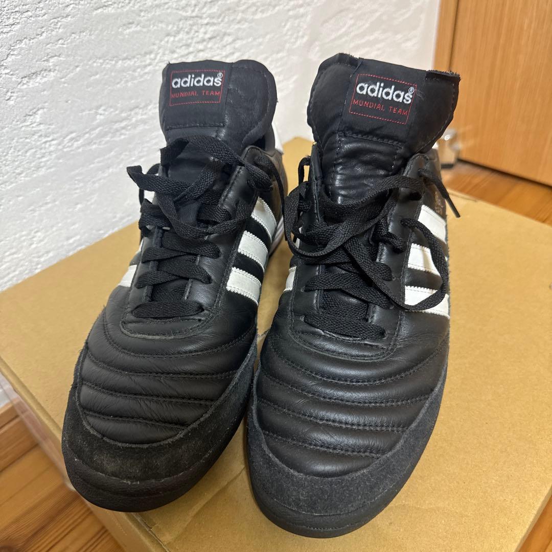 adidas MUNDIAL TEAM サッカーシューズ ブラック/ホワイト