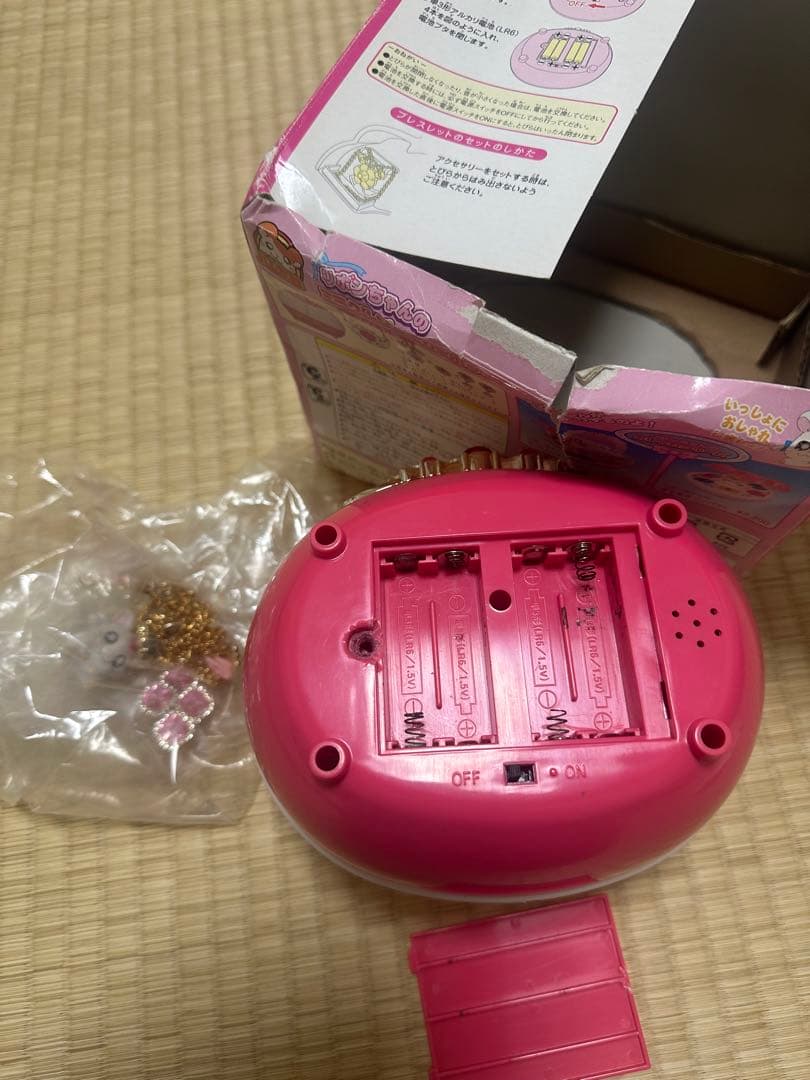 新品ハム太郎 リボンちゃんのミラクルジュエリーボックス「ジャンク品」