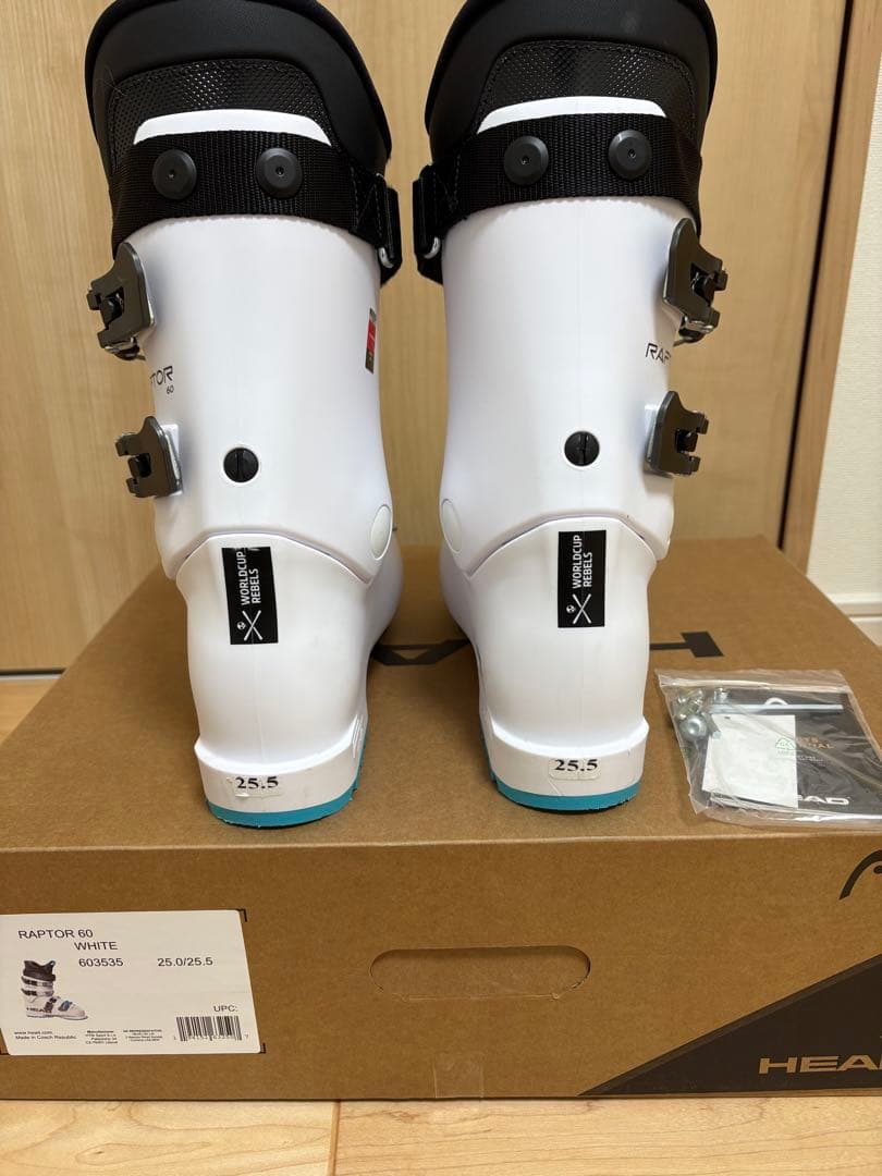 新品同様 HEAD スキーブーツ RAPTOR 60 25.5cm