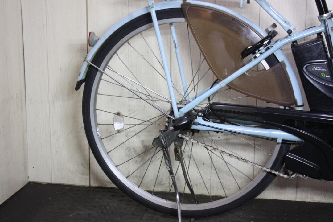 ブリヂストンアシスタベーシックA6BD18 8.9AH 26インチ BLUE