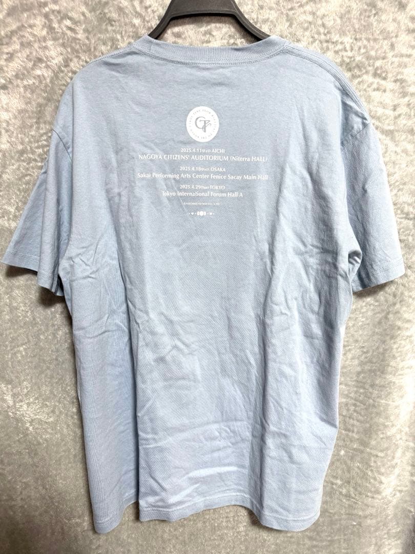 CANDY TUNE きゃんぱてぃツアーTシャツ　ブルー　XLサイズ