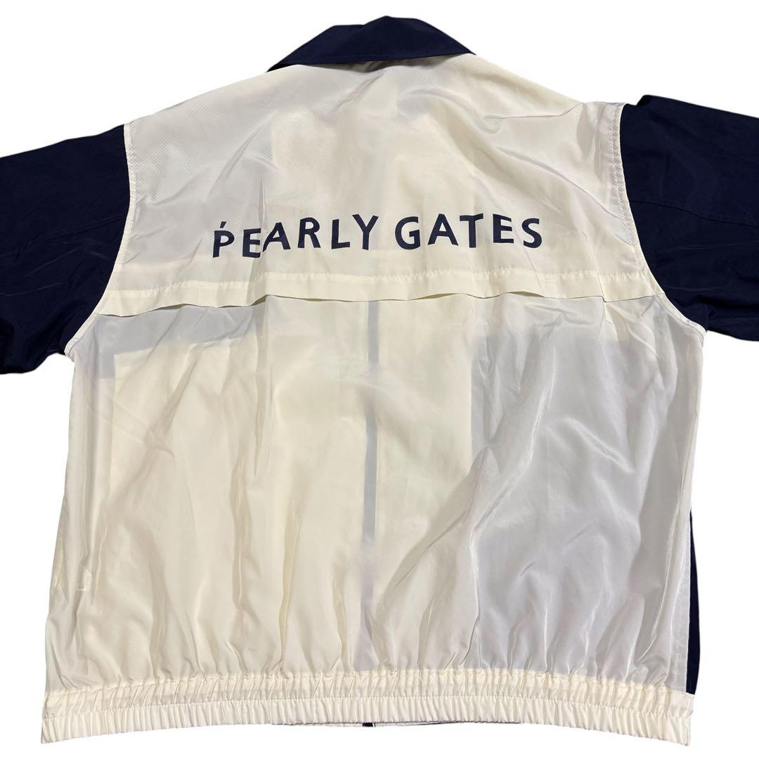 PEARLY GATES ゴルフジャケット Lサイズ ネイビー/ホワイト
