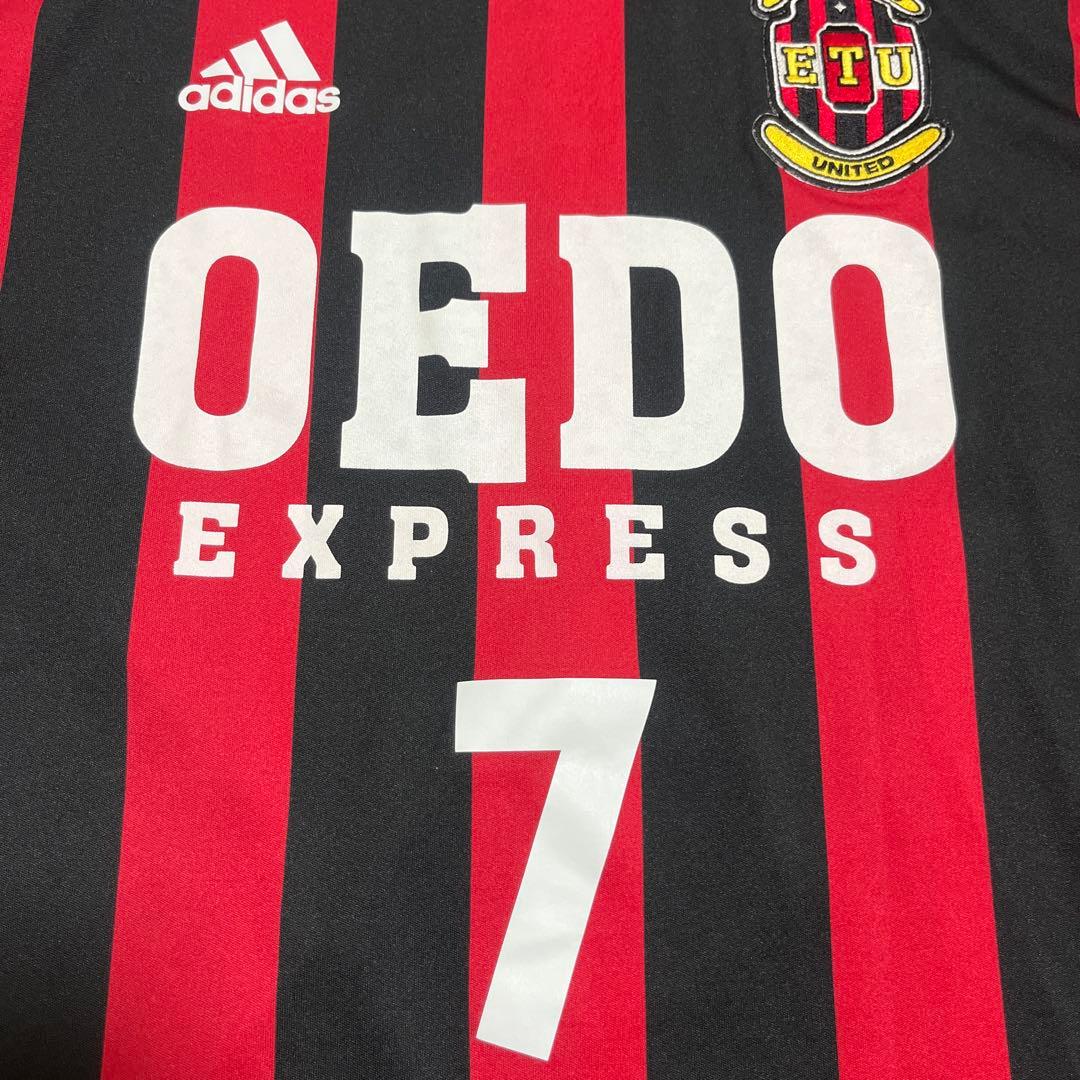 アディダス　ジャイアントキリング　ユニフォーム ETU 椿大介　サッカー　L